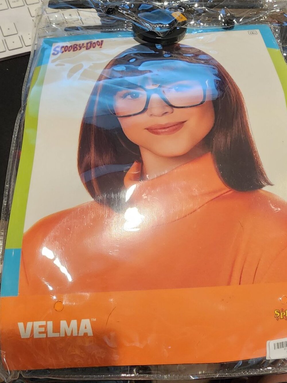 Scooby Doo Velma Skirt and wig Womens size Small